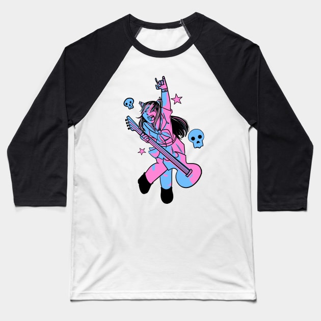 ibuki mioda Baseball T-Shirt by inkpocket